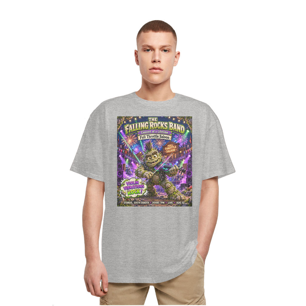 Falling Rocks Collection Heavy Oversized T-Shirt