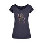 angry can man Wide Neck Womens T-Shirt XS-5XL