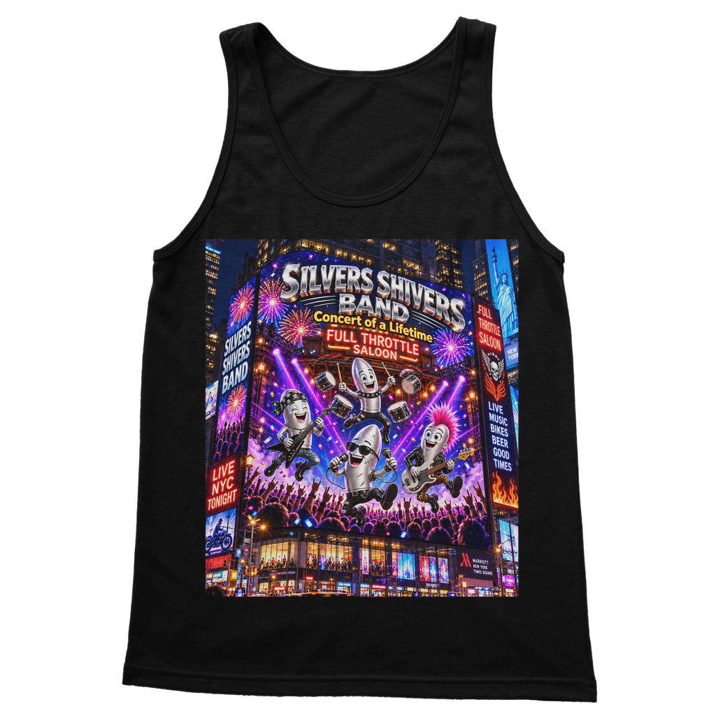 The Silver Shivers Band Classic Adult Vest Top