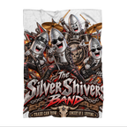 The Silver Shivers Band Premium Sublimation Adult Blanket