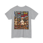 Funny Goose T-Shirt — "My Ducks Aren't in a Row" Humorous Farm Animal Tee