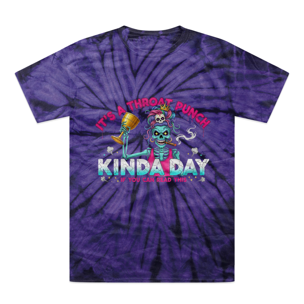 AOP Tonal Spider Tie-Dye T-Shirt