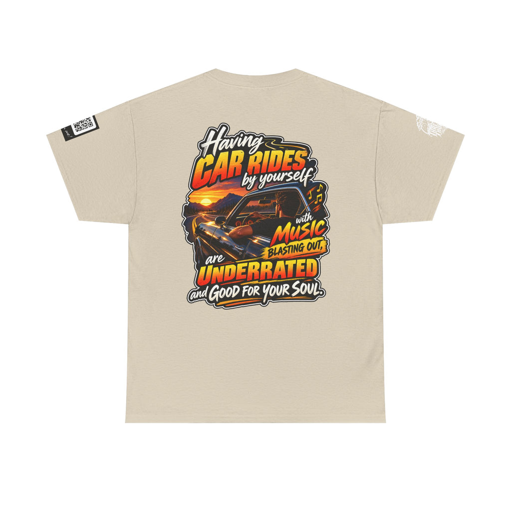 Solo Car Rides With Music Are Good for the Soul Back Graphic Tee