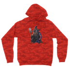 angry can man Camouflage Adult Hoodie