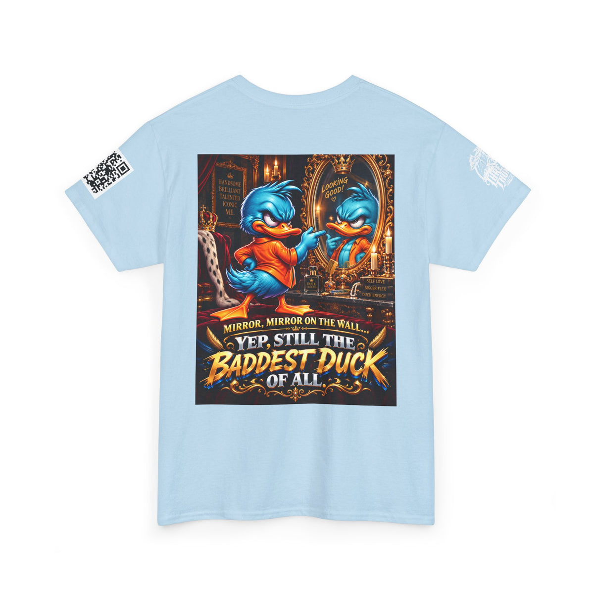 Mirror Mirror — Still the Baddest Duck of All Back Graphic Tee
