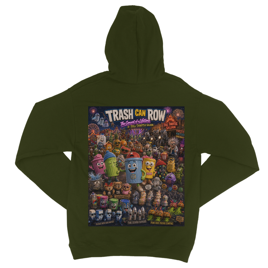Trash Can Row: Concert for a Lifetime – Classic Adult Zip Hoodie