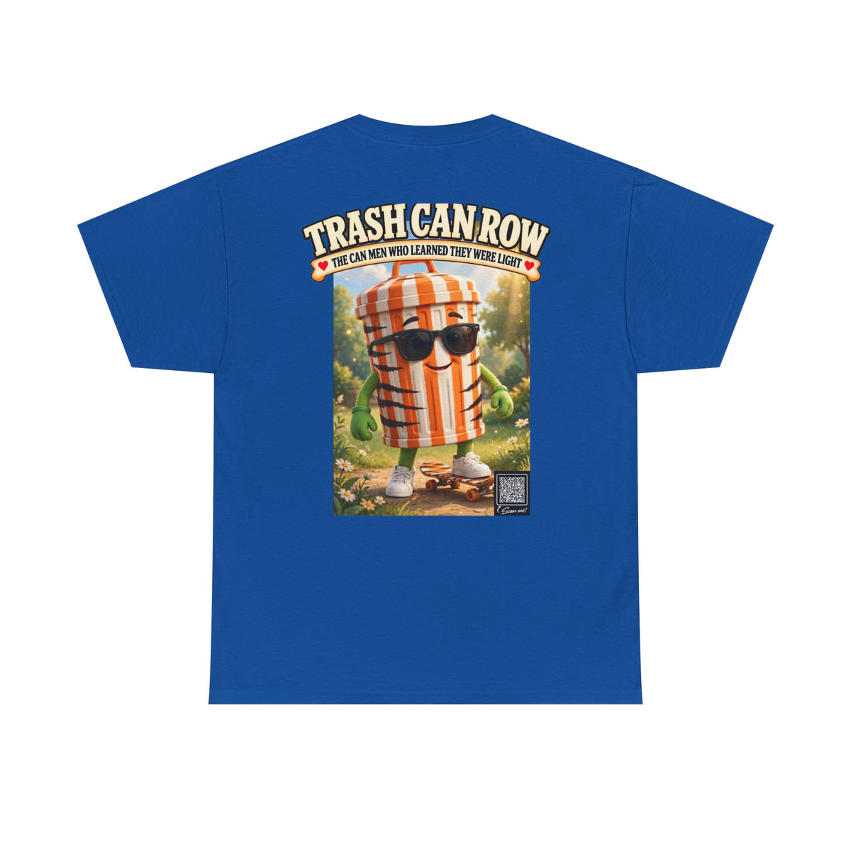 Trash Can Row Tee #8