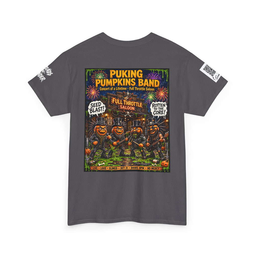 The Puking Pumpkins Band #6 — Concert of Life - Horror Graphic T-Shirt