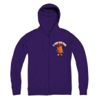 TRASH CAN MAN Premium Adult Zip Hoodie