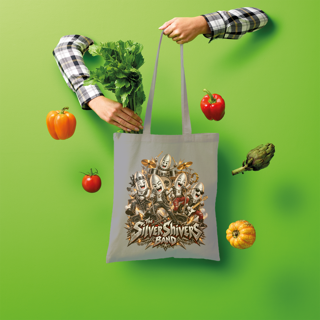 The Silver Shivers Band Shopper Tote Bag