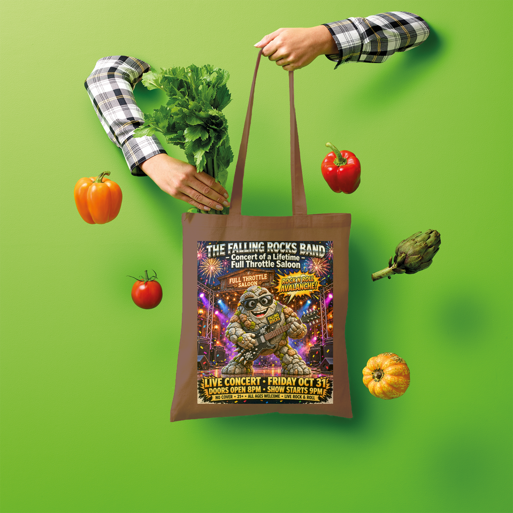 Falling Rocks COllection Shopper Tote Bag