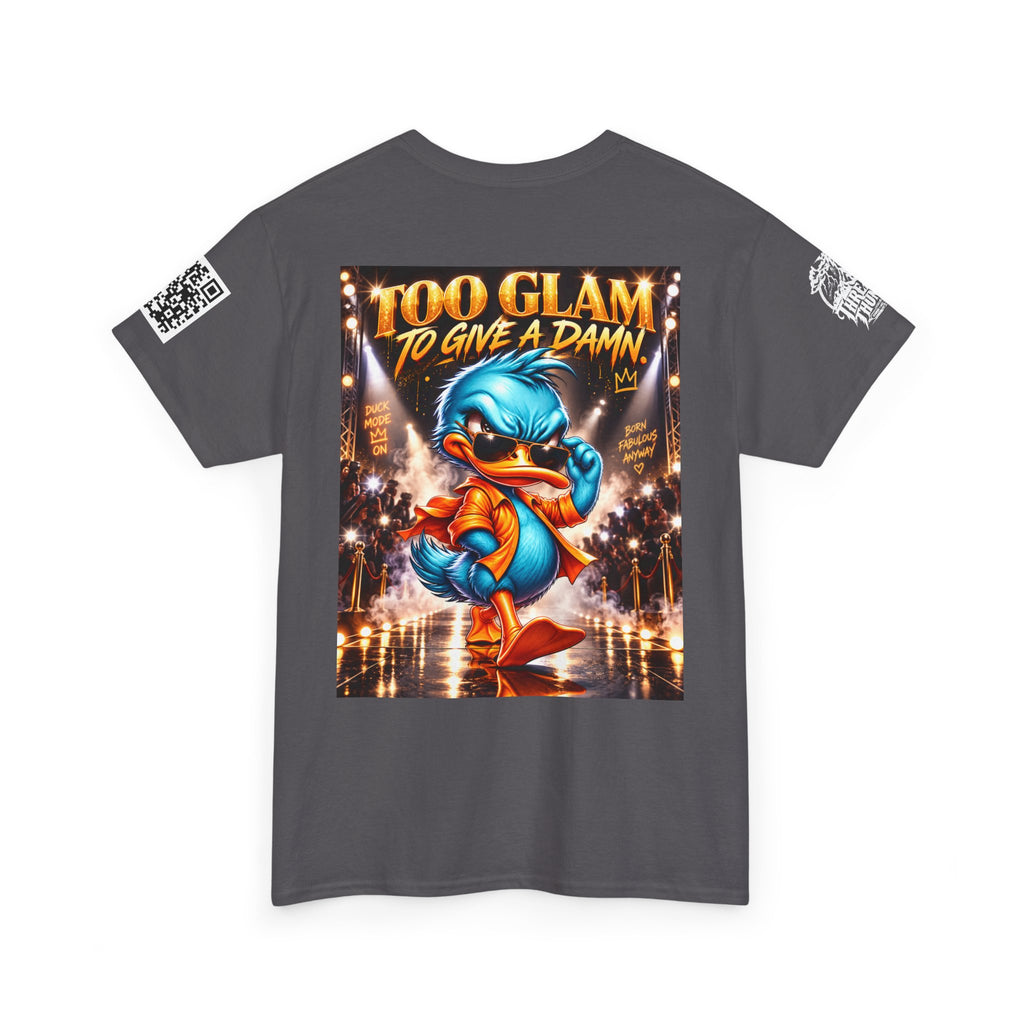 Too Glam to Give a Damn Back Graphic Tee