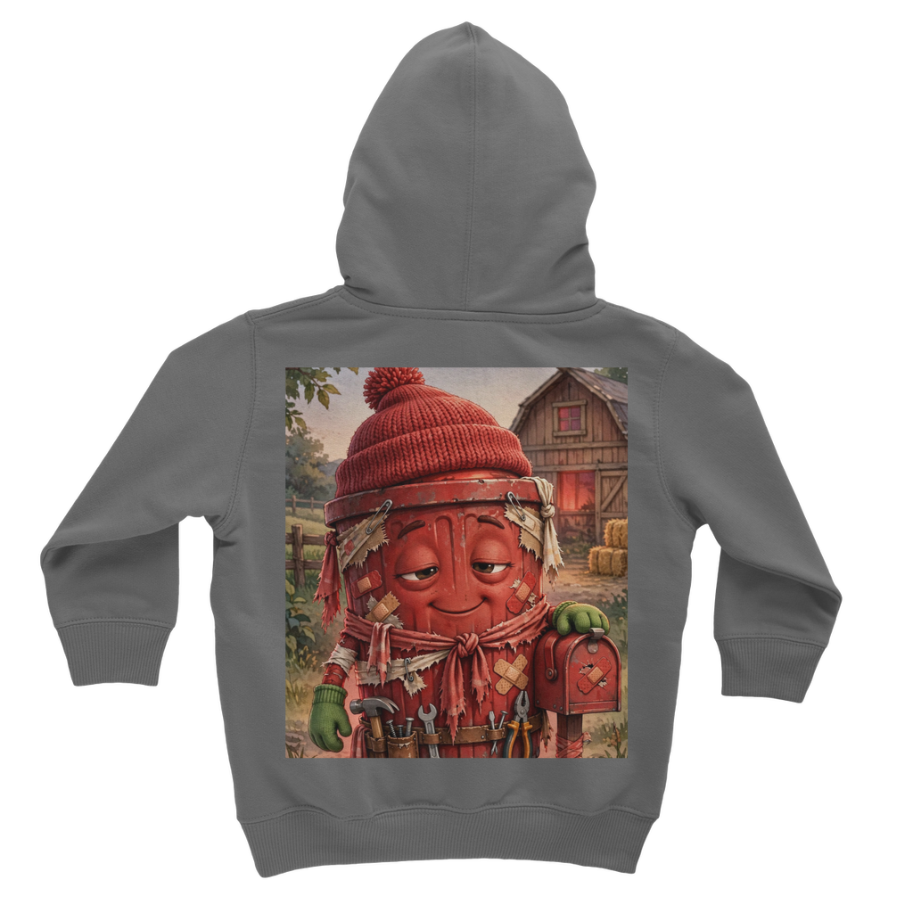 Trash Can Row Classic Kids Hoodie