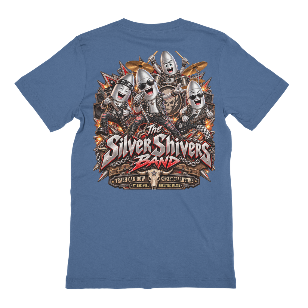 The Silver Shivers Band Premium Jersey Adult T-Shirt