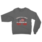 SARCASM 105 Classic Adult Sweatshirt