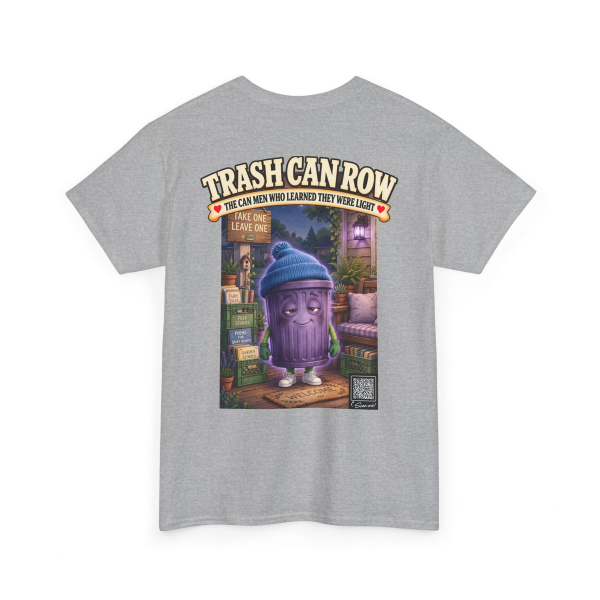 Trash Can Row Tee #7
