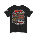 Grown Woman With Anxiety and 90s Gangsta Rap Back Graphic Tee
