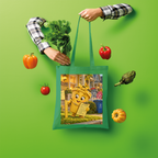 Trash Can Row Shopper Tote Bag