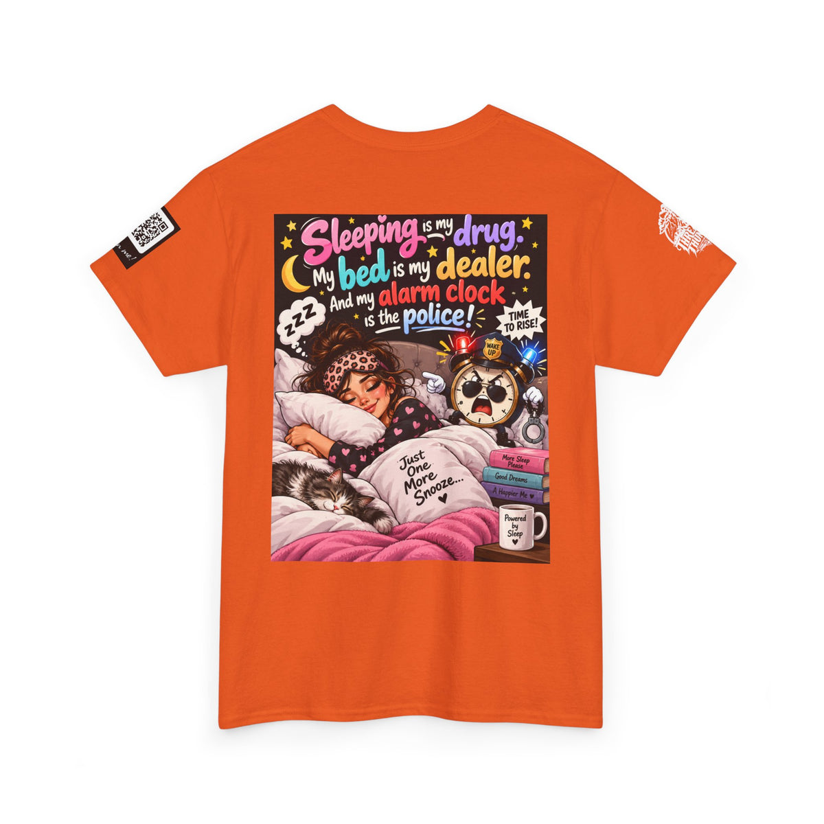 Sleeping Is My Drug — Powered by Sleep Back Graphic Tee