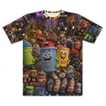 Trash Can Row: Concert for a Lifetime – Premium Cut and Sew Sublimation Unisex T-Shirt