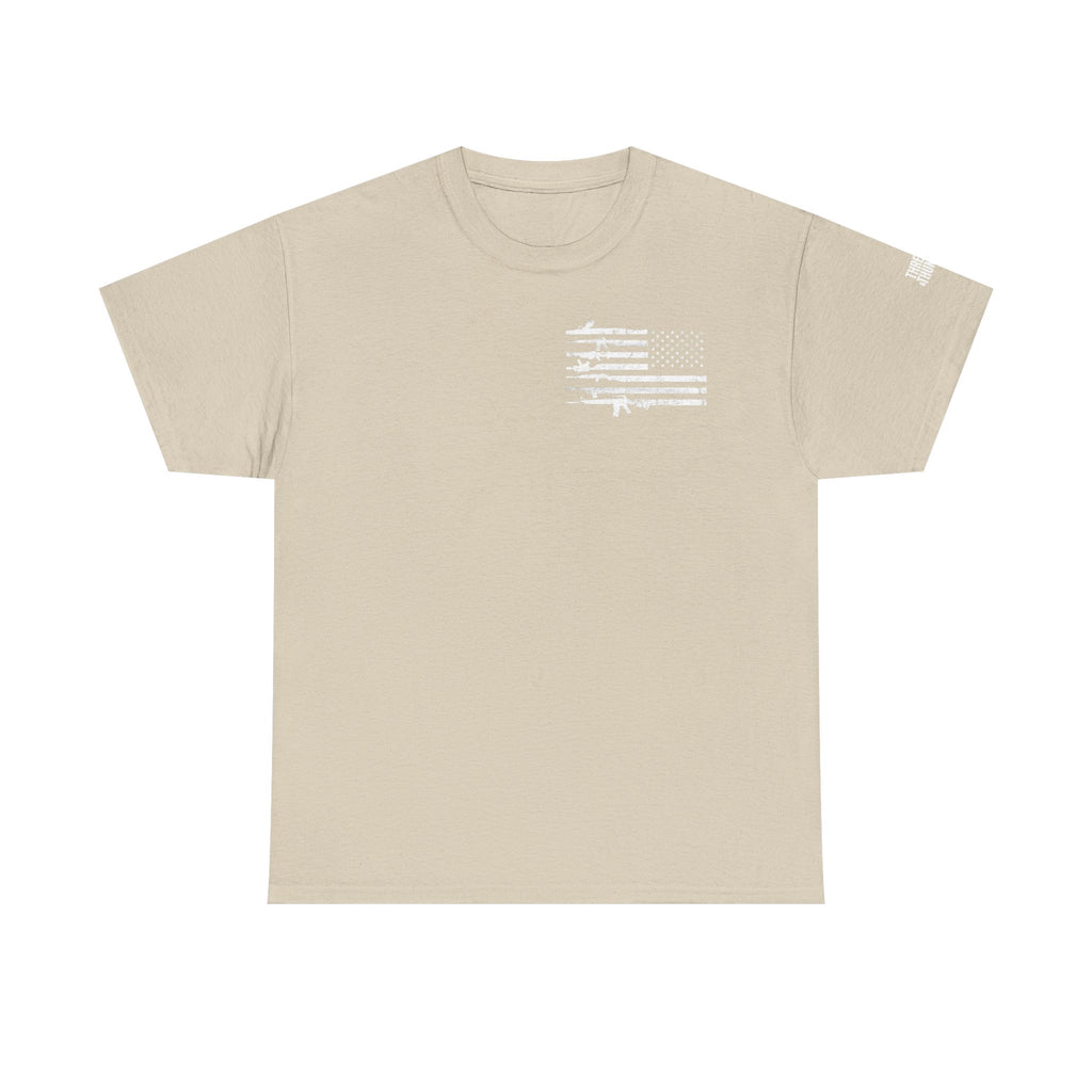 Second Amendment T-Shirt — Constitution Quote Flag Tee
