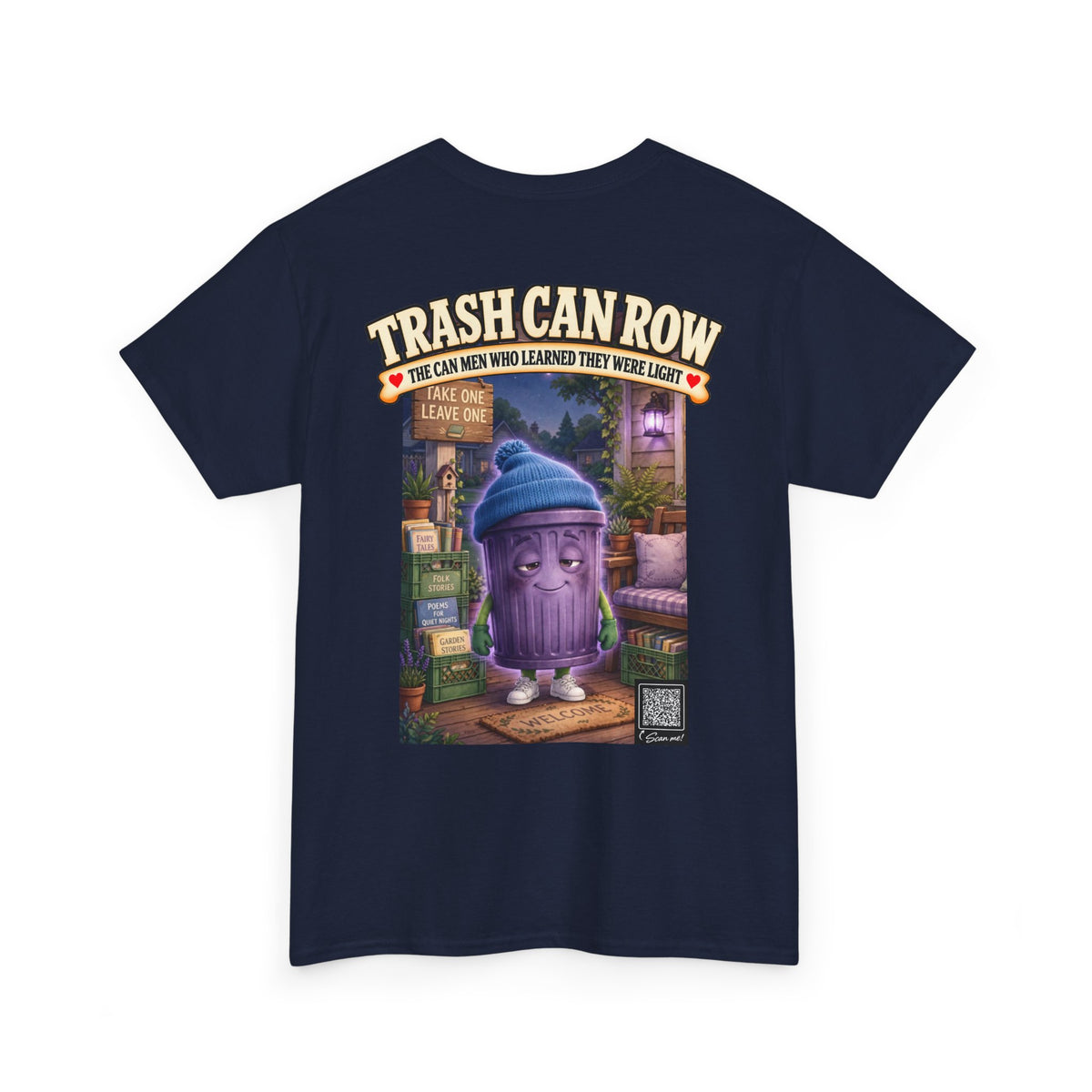 Trash Can Row Tee #7