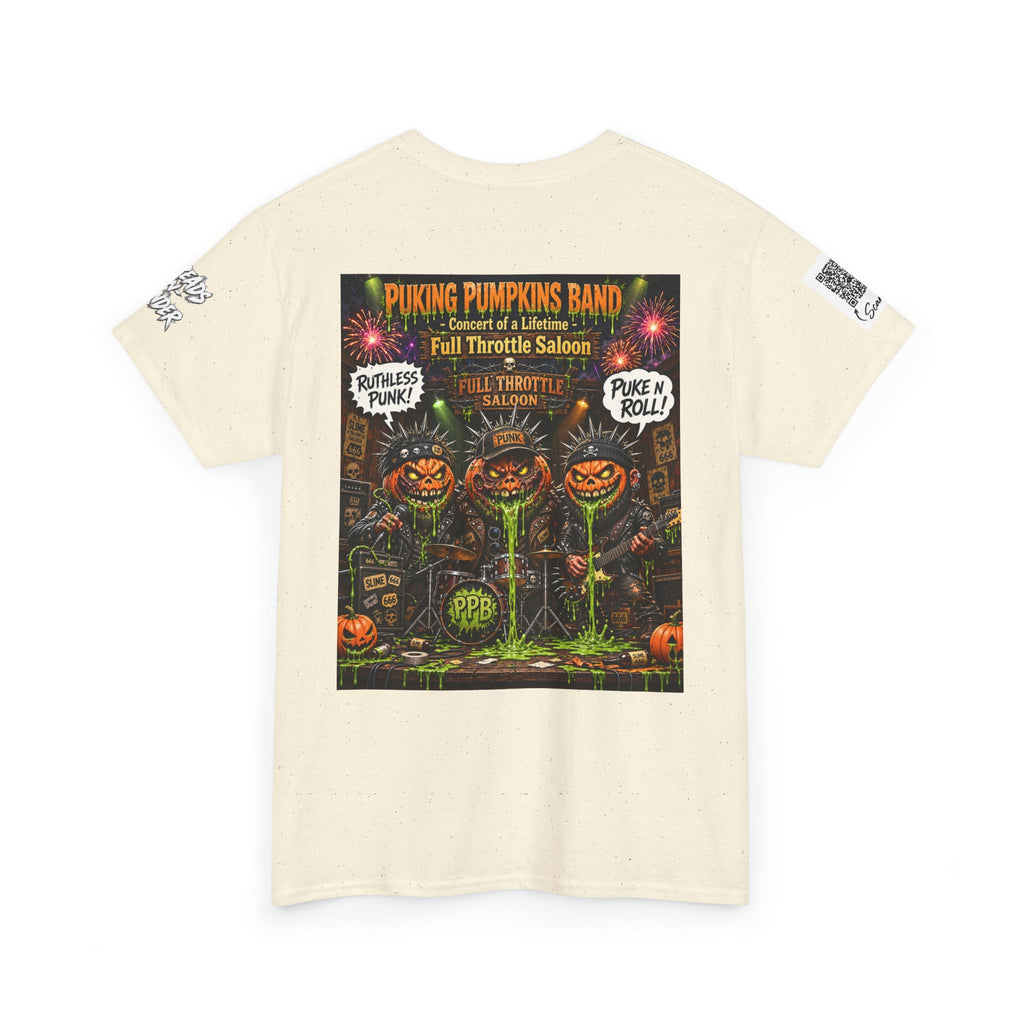 The Puking Pumpkins Punks #8 — Concert of Life - Horror Graphic T-Shirt