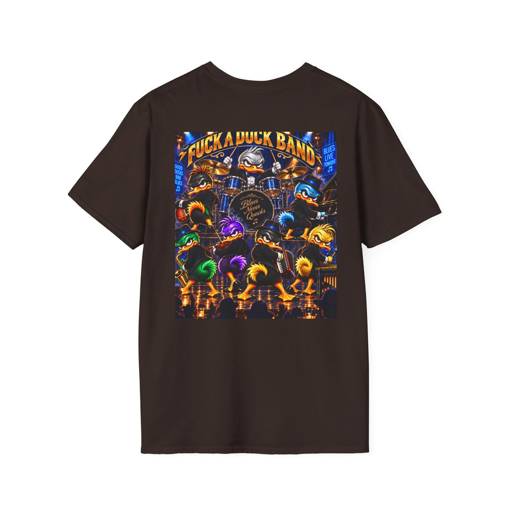 FUCK A DUCK BAND — Heavy Metal Duck Band Tee