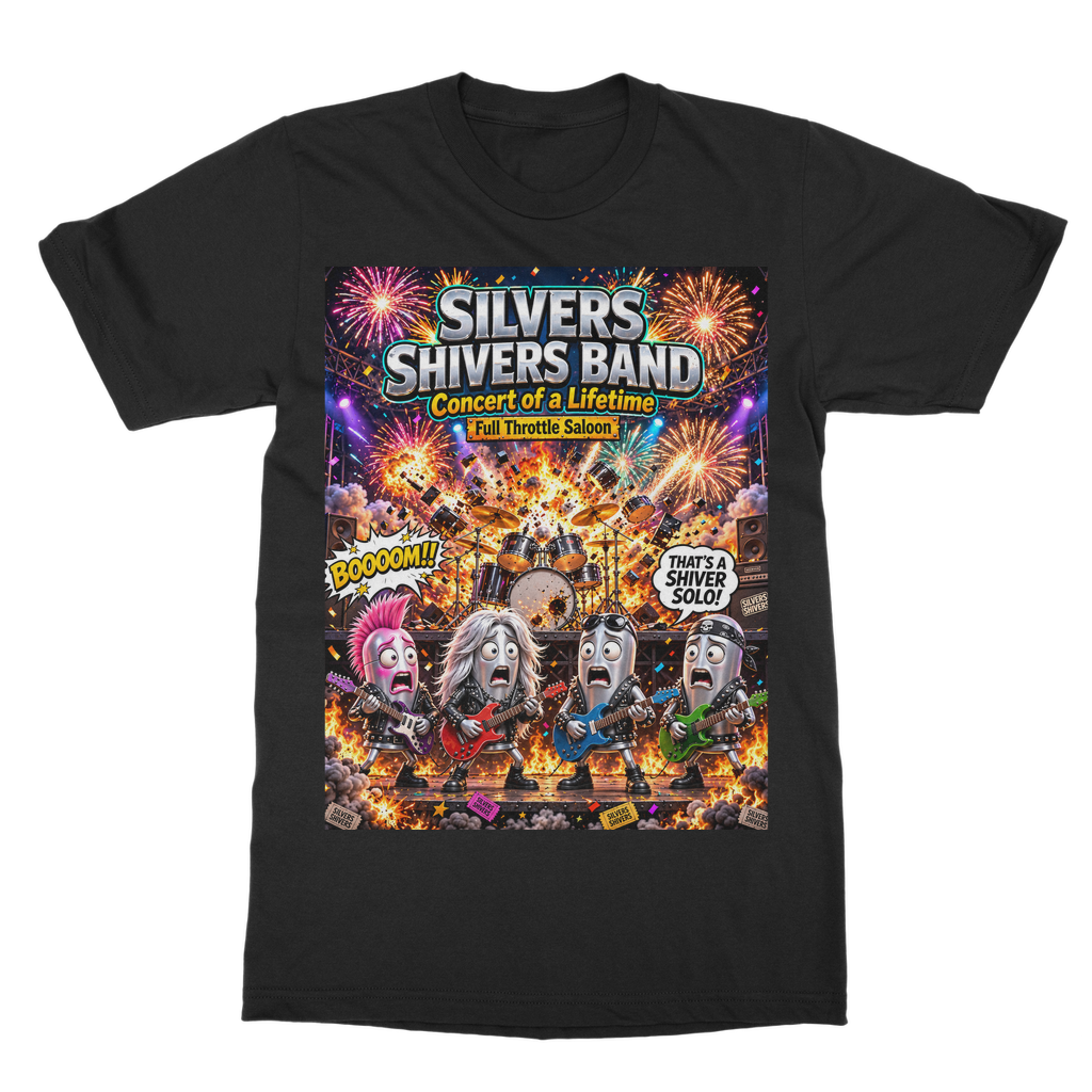The Silver Shivers Band T-Shirt Dress