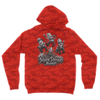 The Silver Shivers Band Camouflage Adult Hoodie