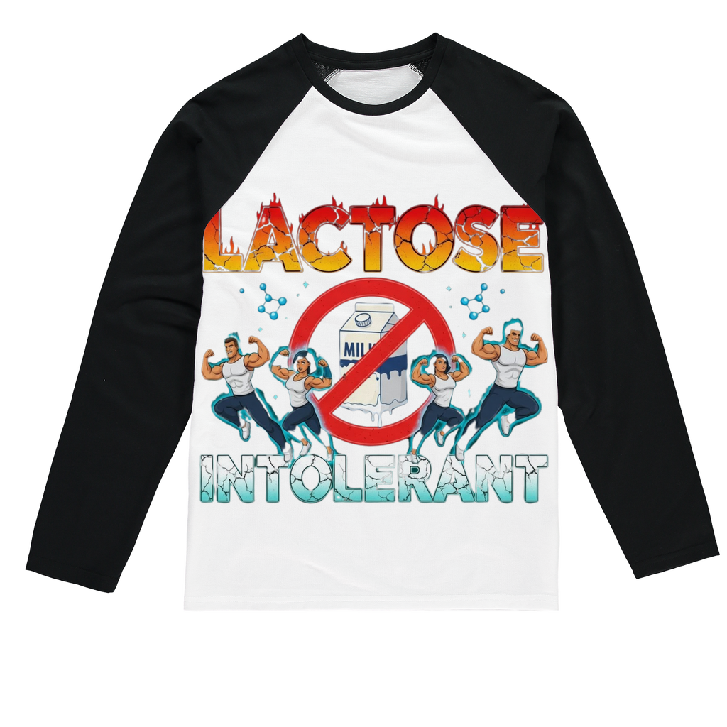 AOB Sublimation Baseball Long Sleeve T-Shirt