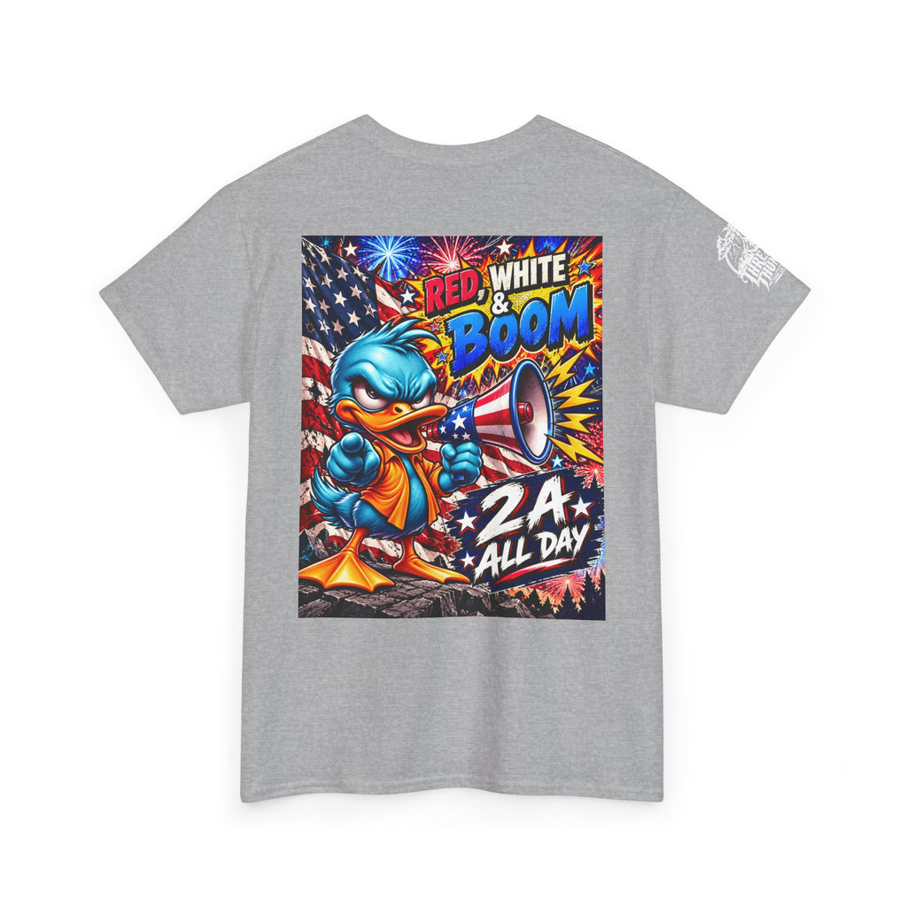 Red, White & Boom Patriotic Duck Back Graphic Tee