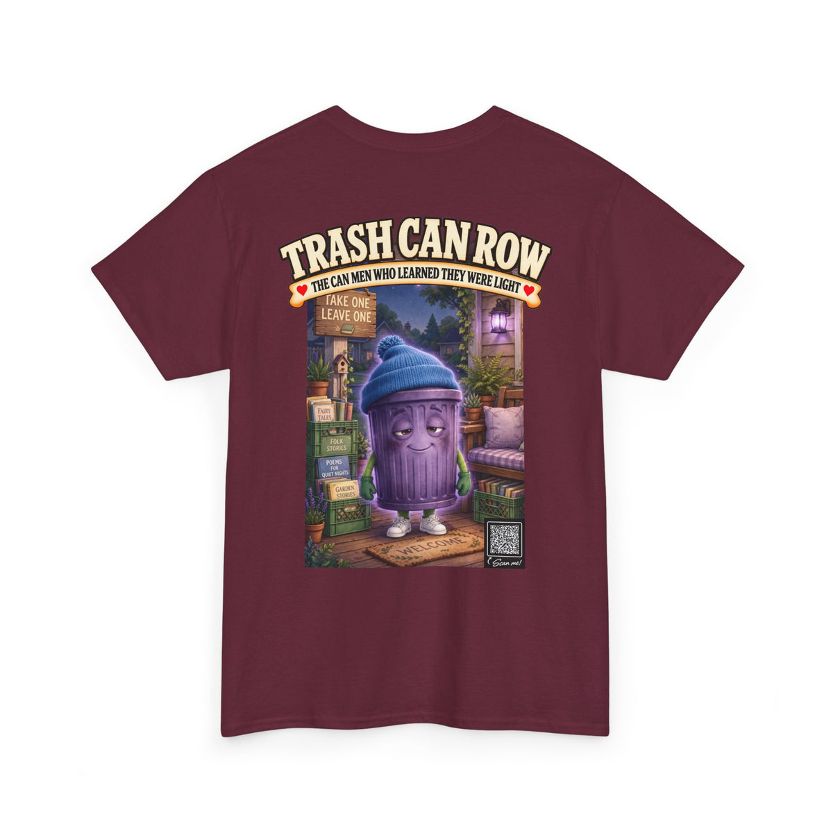 Trash Can Row Tee #7