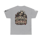 Forgive and Forget? Fuck Off and Die Works Better Back Graphic Tee