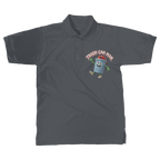 TRASH CAN MAN Classic Women's Polo Shirt