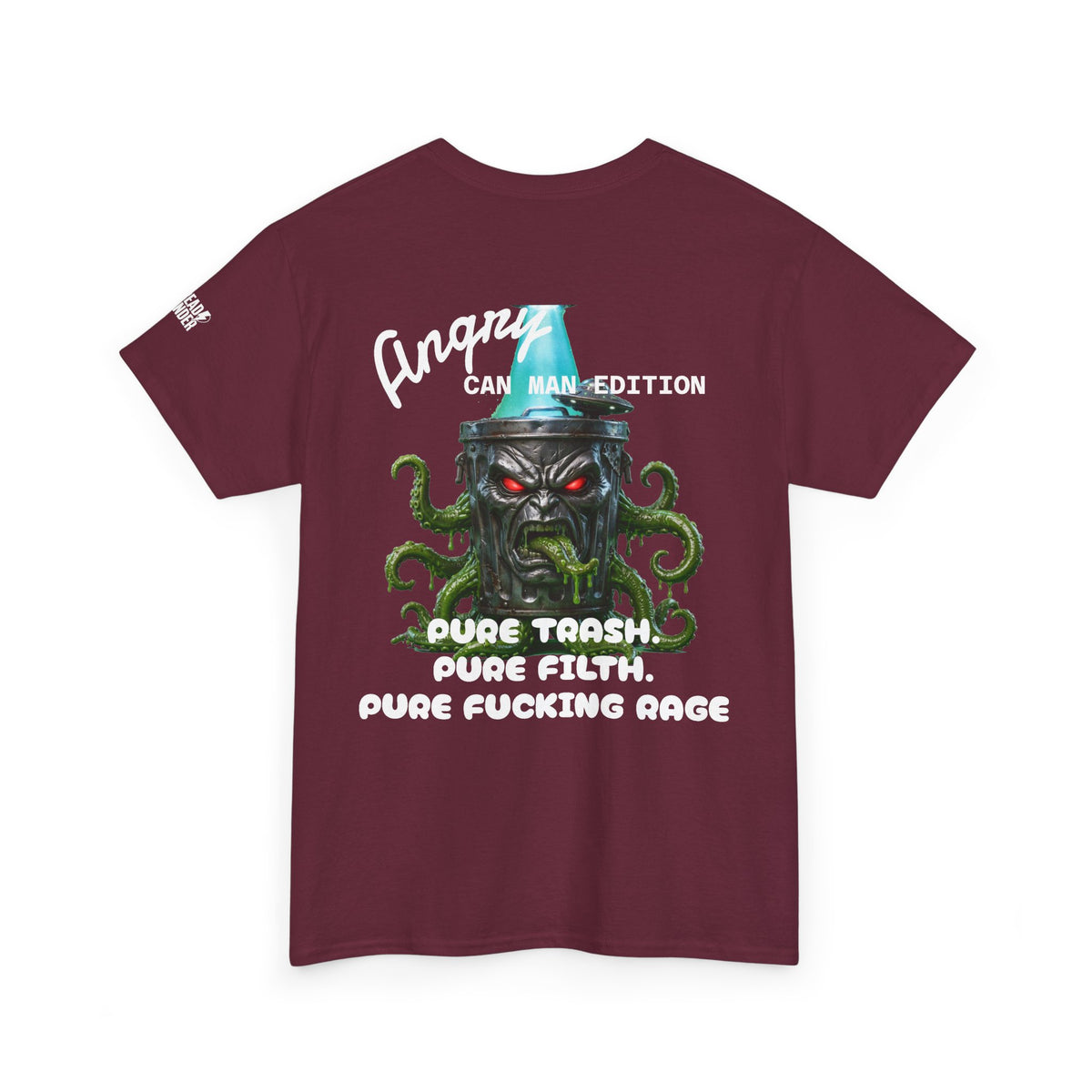 T-Shirt — Angry Can Man Monster Graphic Tee