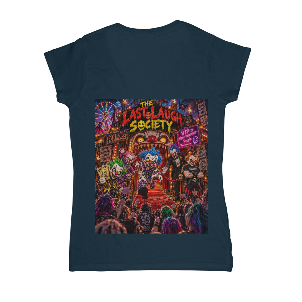 The Last Laugh Society Classic Women's V-Neck T-Shirt