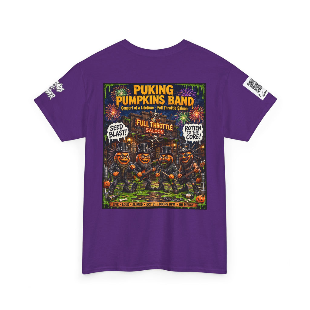 The Puking Pumpkins Band #6 — Concert of Life - Horror Graphic T-Shirt