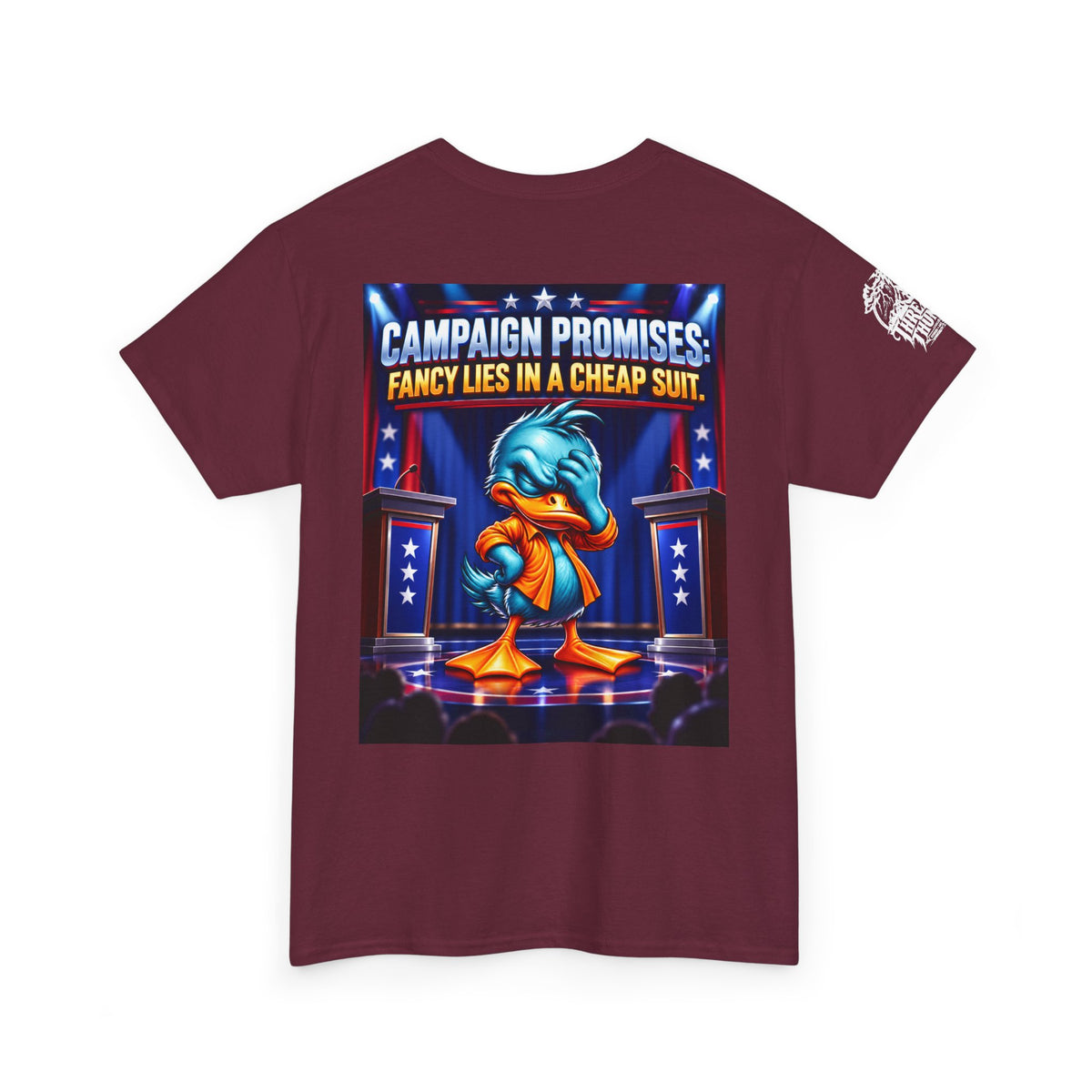 Campaign Promises — Fancy Lies in a Cheap Suit Back Graphic Tee
