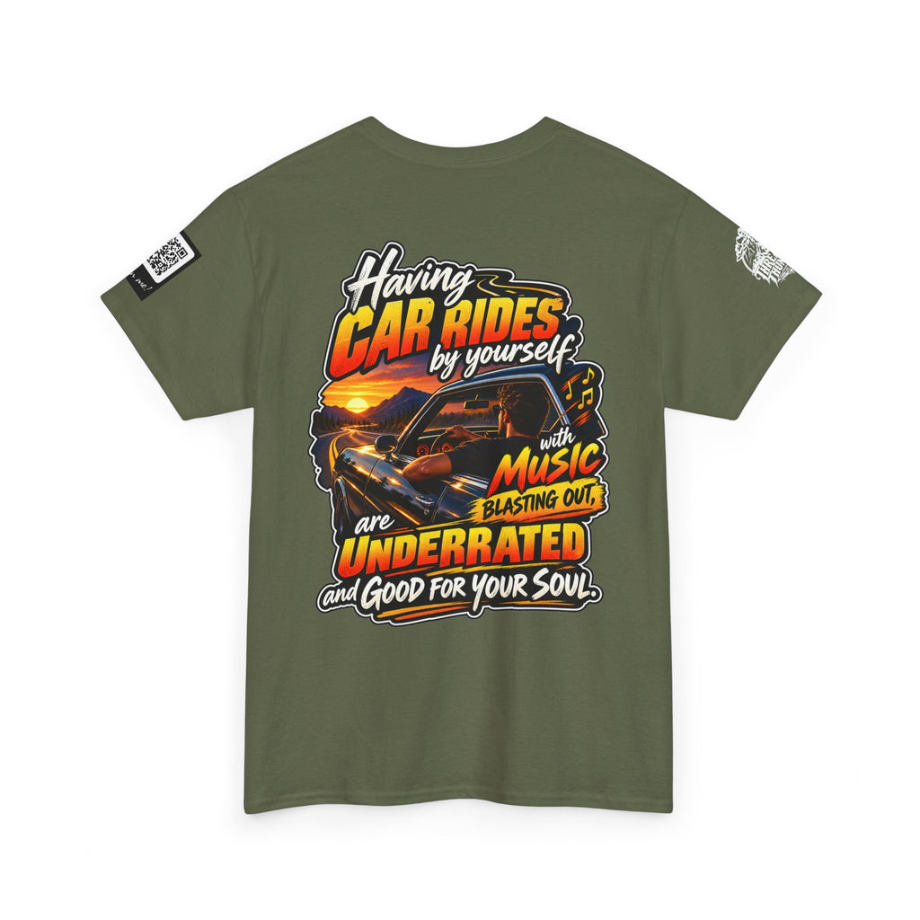 Solo Car Rides With Music Are Good for the Soul Back Graphic Tee