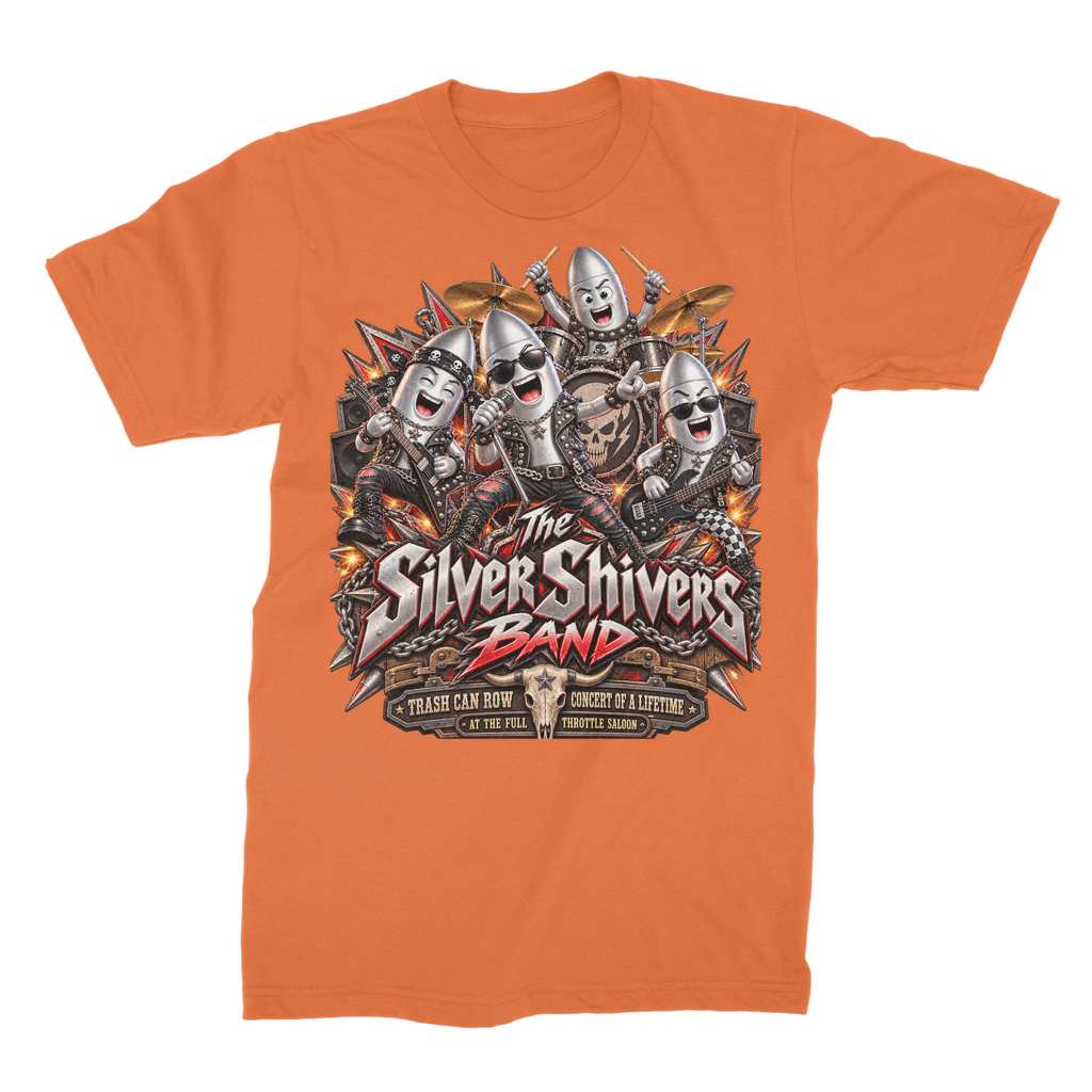 The Silver Shivers Band Premium Jersey Adult T-Shirt