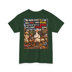 Funny Goose T-Shirt — "My Ducks Aren't in a Row" Humorous Farm Animal Tee
