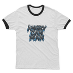 ANGRY CAN MAN 2.0 Adult Ringer T-Shirt