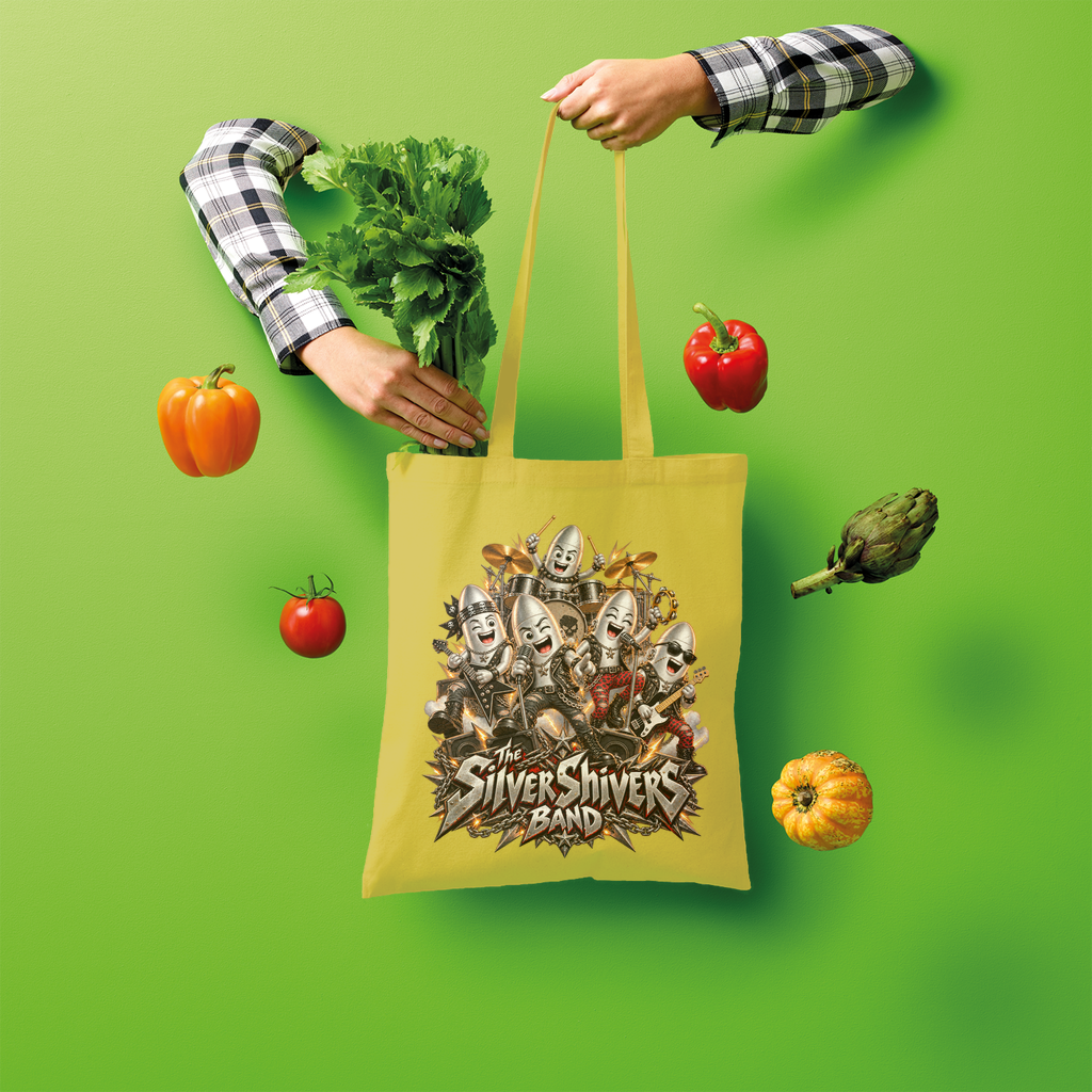 The Silver Shivers Band Shopper Tote Bag