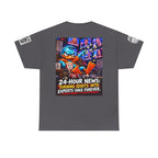 24-Hour News — Turning Idiots Into Experts Back Graphic Tee