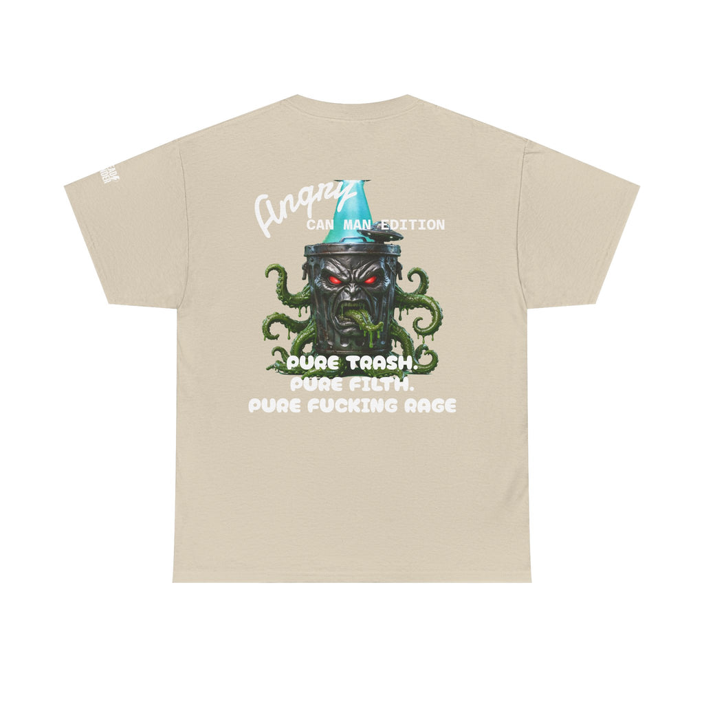 T-Shirt — Angry Can Man Monster Graphic Tee