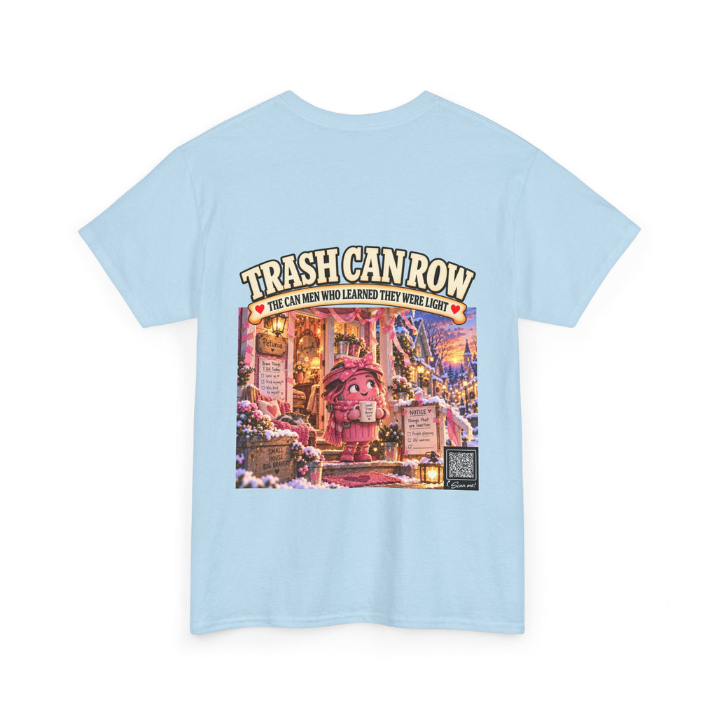 Trash Can Row Tee #3