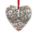 The Silver Shivers Band Glass Hanging Ornament