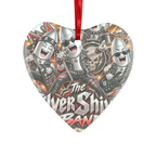 The Silver Shivers Band Glass Hanging Ornament