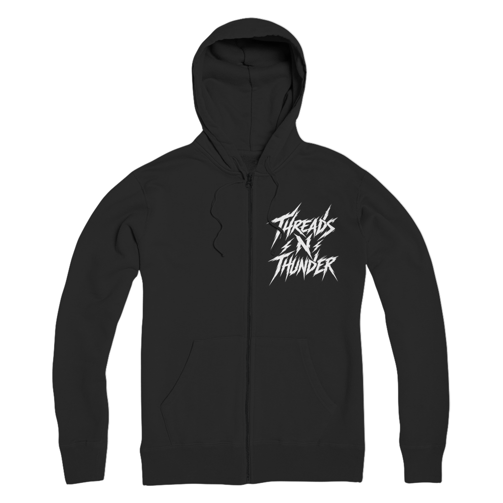 The Silver Shivers Band Premium Adult Zip Hoodie